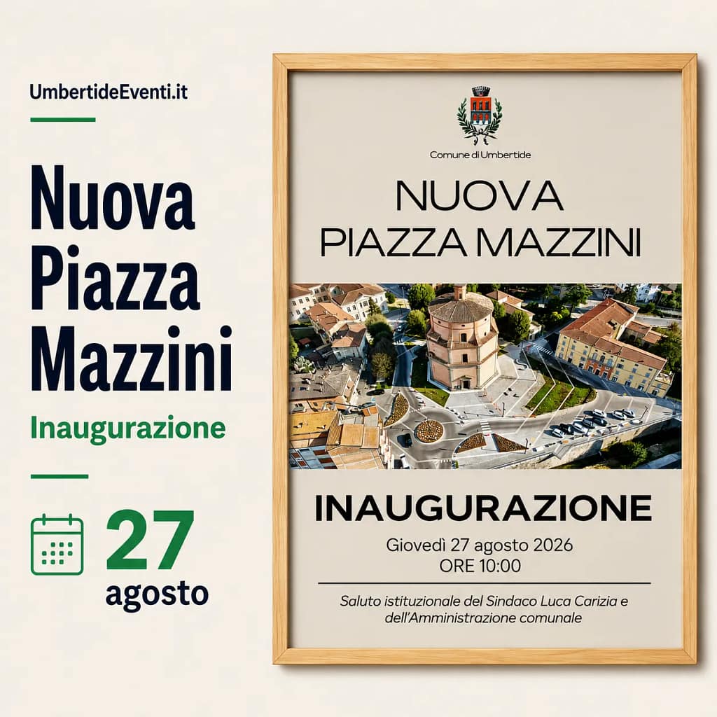 Evento inaugurazione Piazza Mazzini zon Collegiata Umbertide - Umbertide Eventi