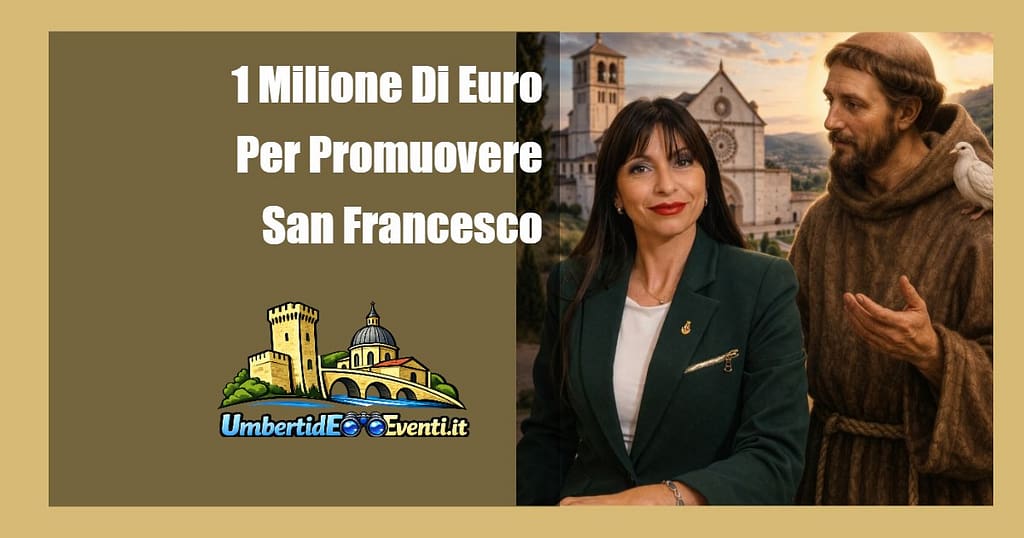 Stefania Proietti Regione Umbria promuove san francesco - UmbertidEEventi.it