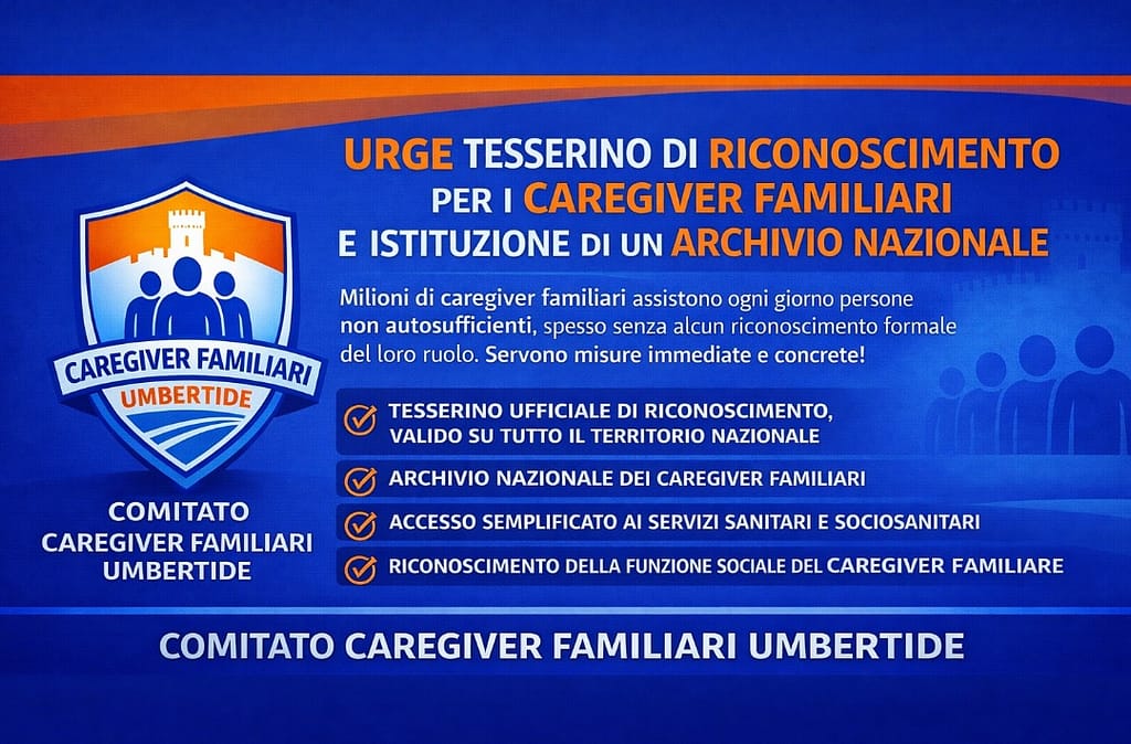 tesserino caregiver familiari e archivio - UmbertidEEventi.it