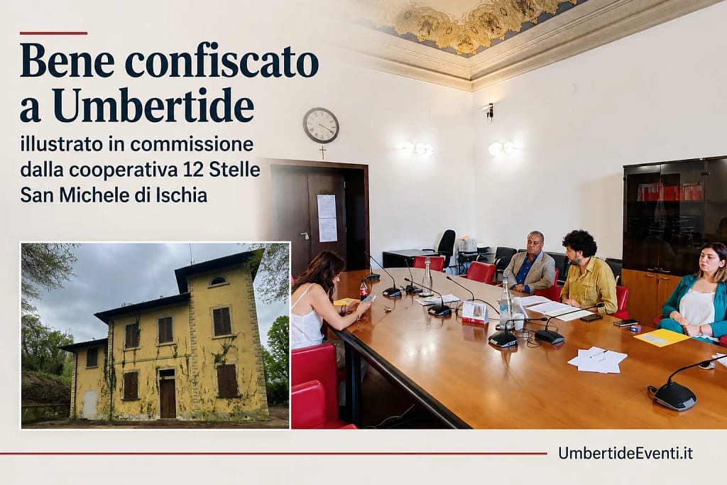 Audizione Regione Umbria antimafia bene confiscato a Calzolaro Umbertide - Umbertide Eventi