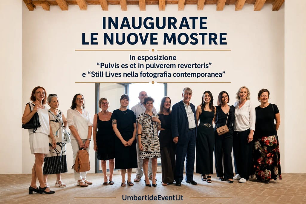 Inaugurazione mostre arte contemporanea Umbertide - Pulvis e Still lives - Umbertide Eventi