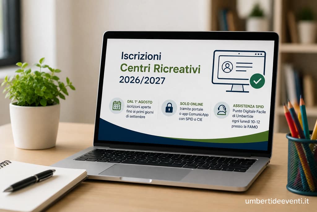 Iscrizioni centri ricreativi a Umbertide - Umbertide Eventi