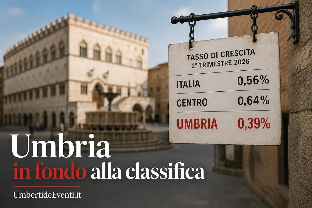 Movimprese Umbria crescita debole 2026 - Umbertide Eventi