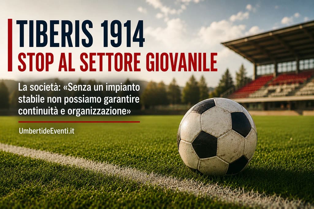Tiberis 1914 stop settore giovanile - Umbertide Eventi
