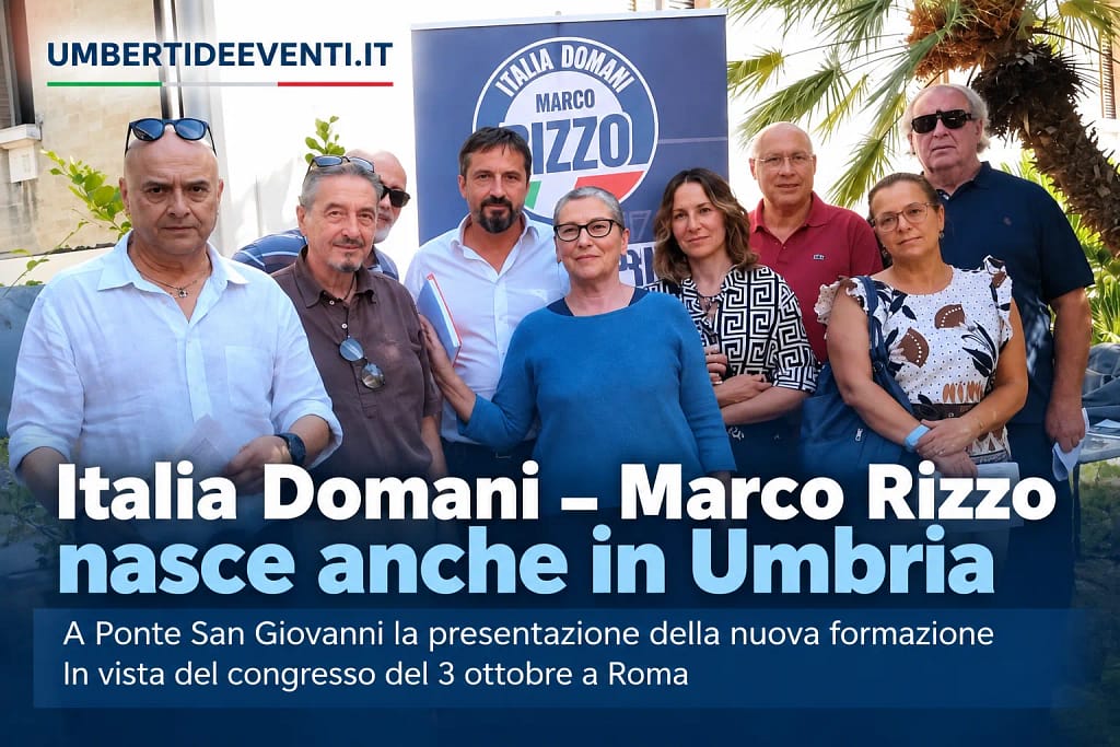 Italia DOmani marco Rizzo in Umbria → UmbertideEventi.it