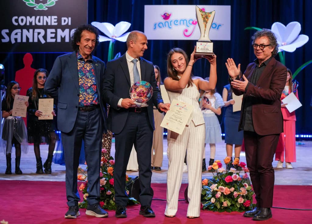 Valeria Cordelli vince San Remo Junior 2026 - UmbertidEEventi.it