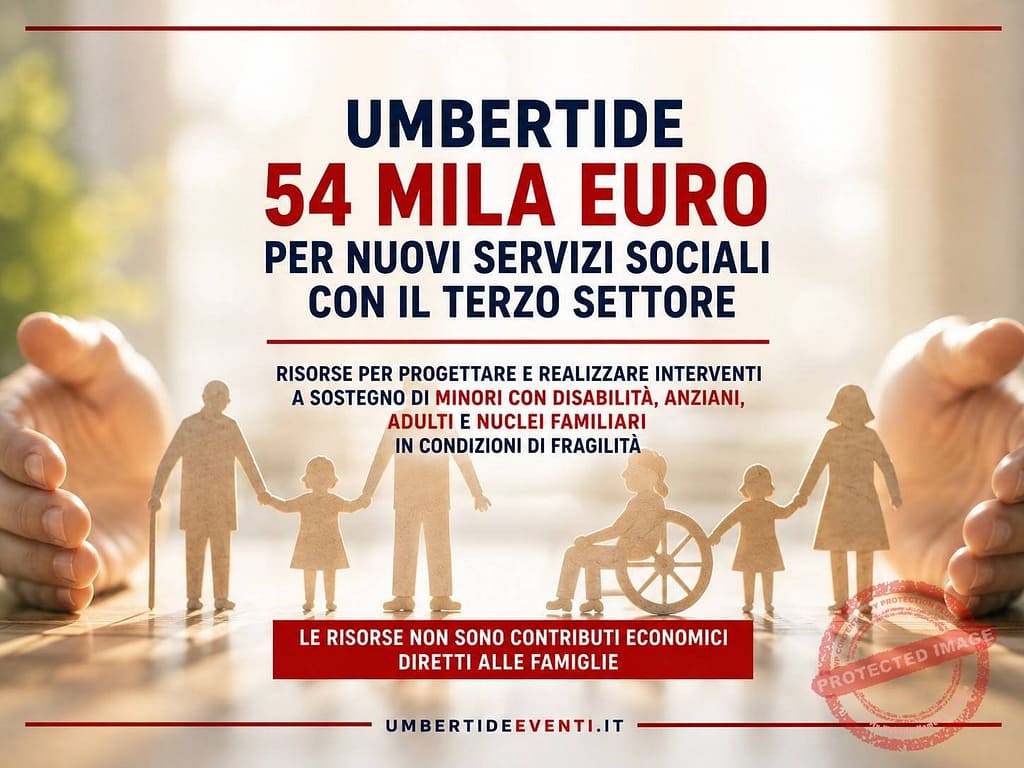 54 mila euro per il terzo settore a Umbertide - Umbertide Eventi