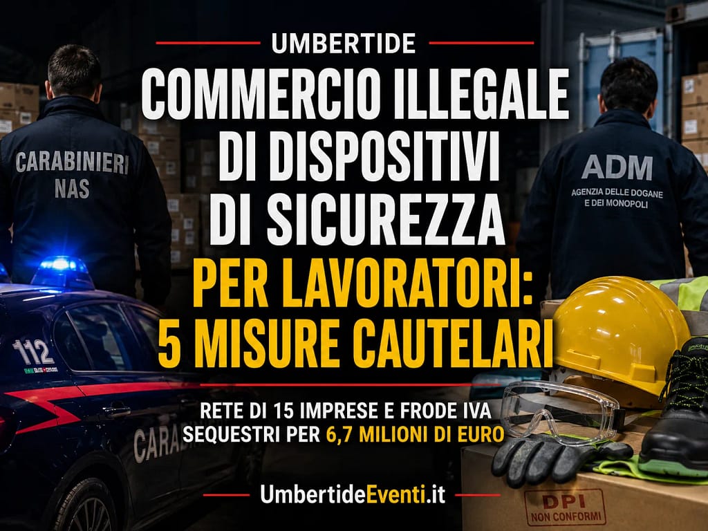 commercio illegale dispositivi sicurezza - Umbertide Eventi