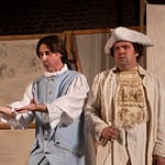 𝗜𝗟 𝗧𝗘𝗔𝗧𝗥𝗢 𝗖𝗢𝗠𝗜𝗖𝗢 Di Carlo Goldoni a Umbertide - UmbertidEEventi.it Attori in scena durante lo spettacolo “Il teatro comico” di Carlo Goldoni