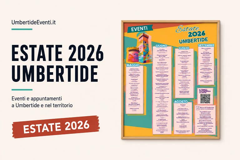 Eventi estate 2026 il programma del Comune di Umbertide - UmbertidEEventi.it