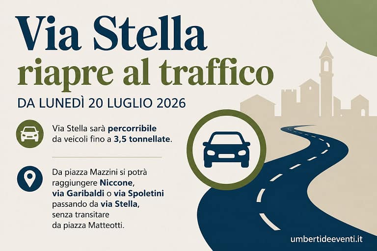 Riapre via Stella a Umbertide - Umbertide Eventi
