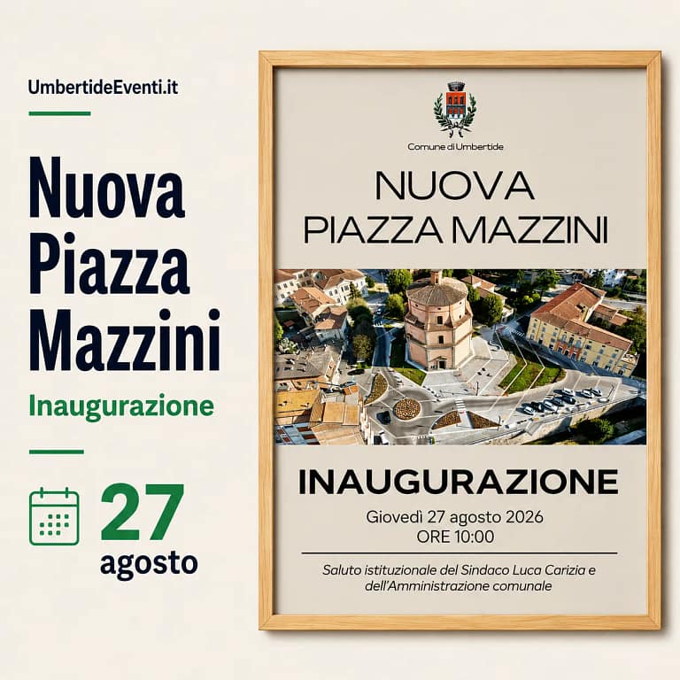 Evento inaugurazione Piazza Mazzini zon Collegiata Umbertide - Umbertide Eventi