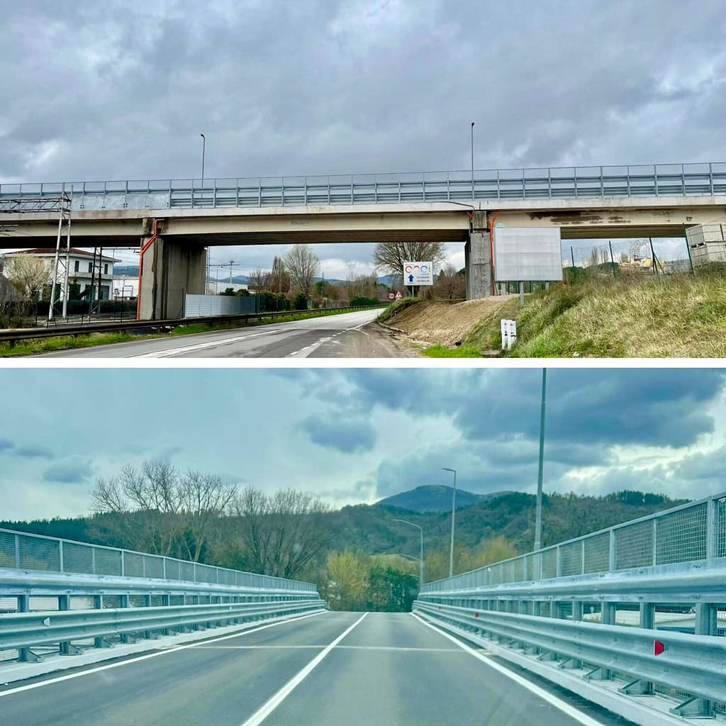 Ristrutturato Cavalcavia Madonna del Moro Umbertide - UmbertidEEventi.it