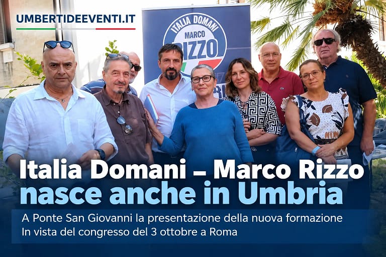 Italia DOmani marco Rizzo in Umbria → UmbertideEventi.it