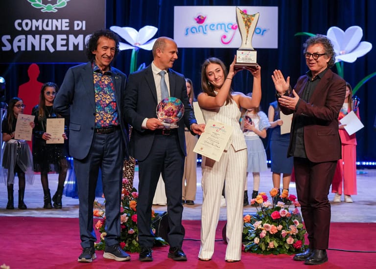 Valeria Cordelli vince San Remo Junior 2026 - UmbertidEEventi.it